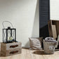 Cottage Brick Wallpaper in White/Metallic