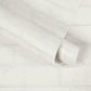Cottage Brick Wallpaper in White/Metallic