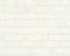 Cottage Brick Wallpaper in White/Metallic