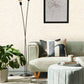 Cottage Brick Wallpaper in White/Metallic