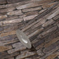 Flat Stone Wallpaper in Beige/Brown/Yellow
