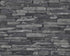 Sample Flat Stone Wallpaper in Dark Grey