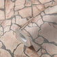 Stone Abstract Wallpaper in Beige/Grey