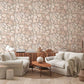 Stone Abstract Wallpaper in Beige/Grey