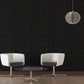 Geometric Textured Wallpaper in Black from the Versace V Collection