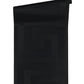 Geometric Textured Wallpaper in Black from the Versace V Collection