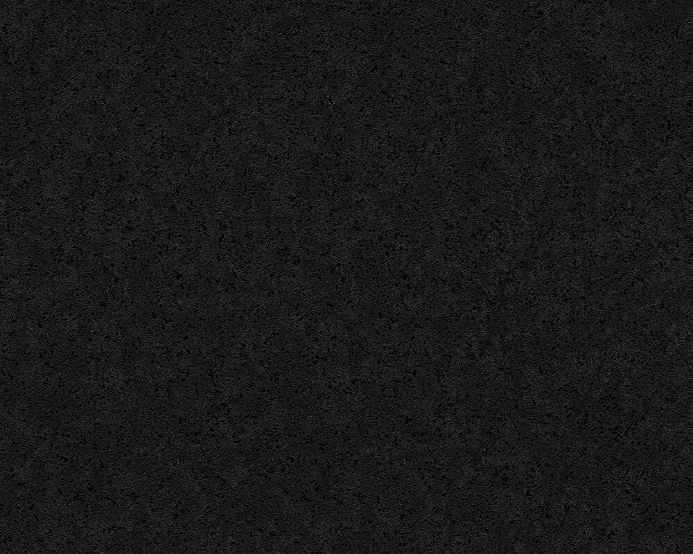 Solid Structures Textured Wallpaper in Black