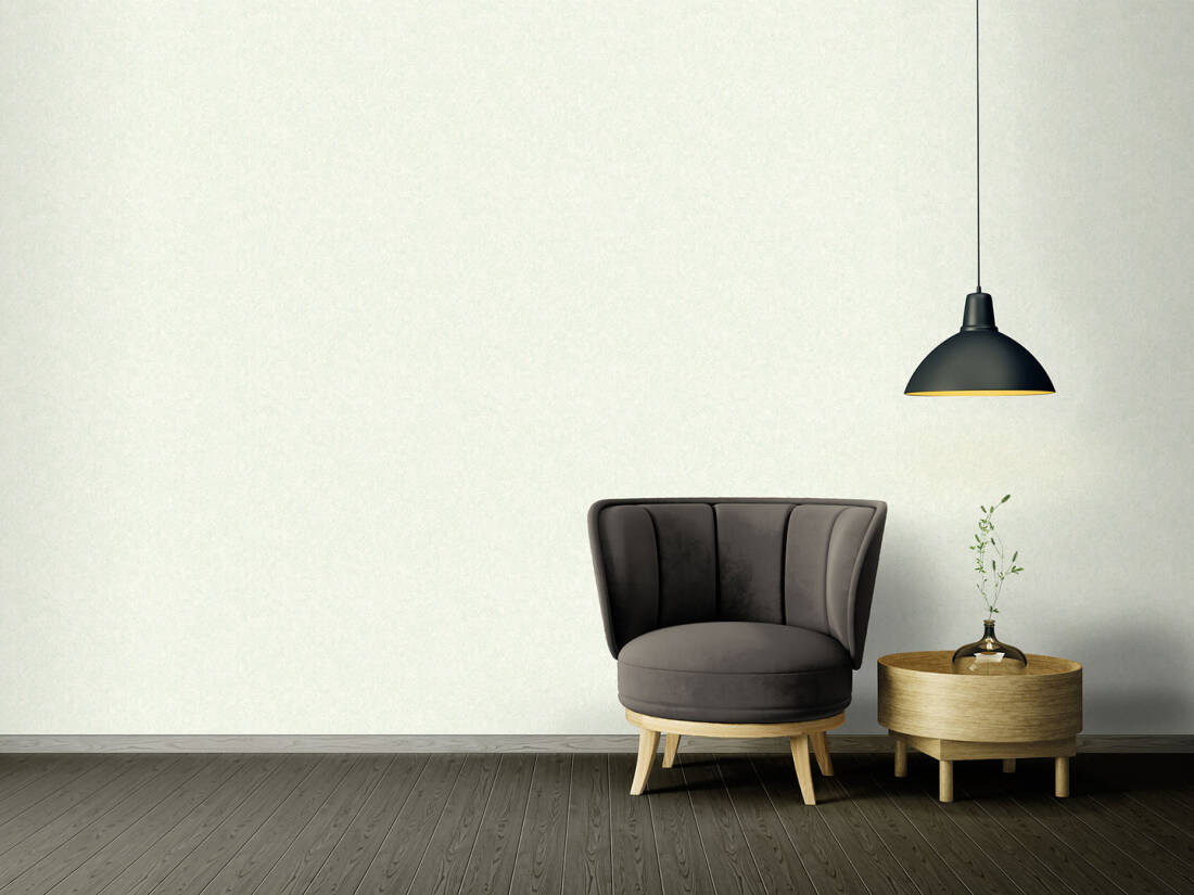Solid Structures Textured Wallpaper in Green