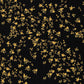 Floral Petite Textured Wallpaper in Black/Gold from the Versace IV Collection
