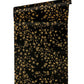Floral Petite Textured Wallpaper in Black/Gold from the Versace IV Collection