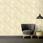 Floral Petite Textured Wallpaper in Beige/Yellow from the Versace IV Collection
