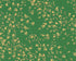 Floral Petite Textured Wallpaper in Green/Gold from the Versace IV Collection