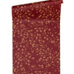 Floral Petite Textured Wallpaper in Red/Gold from the Versace IV Collection