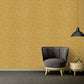 Classical Plain Textured Wallpaper in Gold from the Versace IV Collection