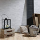 Brick Deco Wallpaper in Grey