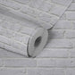Brick Deco Wallpaper in Grey