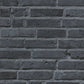 Brick Deco Wallpaper in Black/Grey