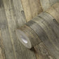 Cottage Wood Wallpaper in Brown/Cream/Yellow