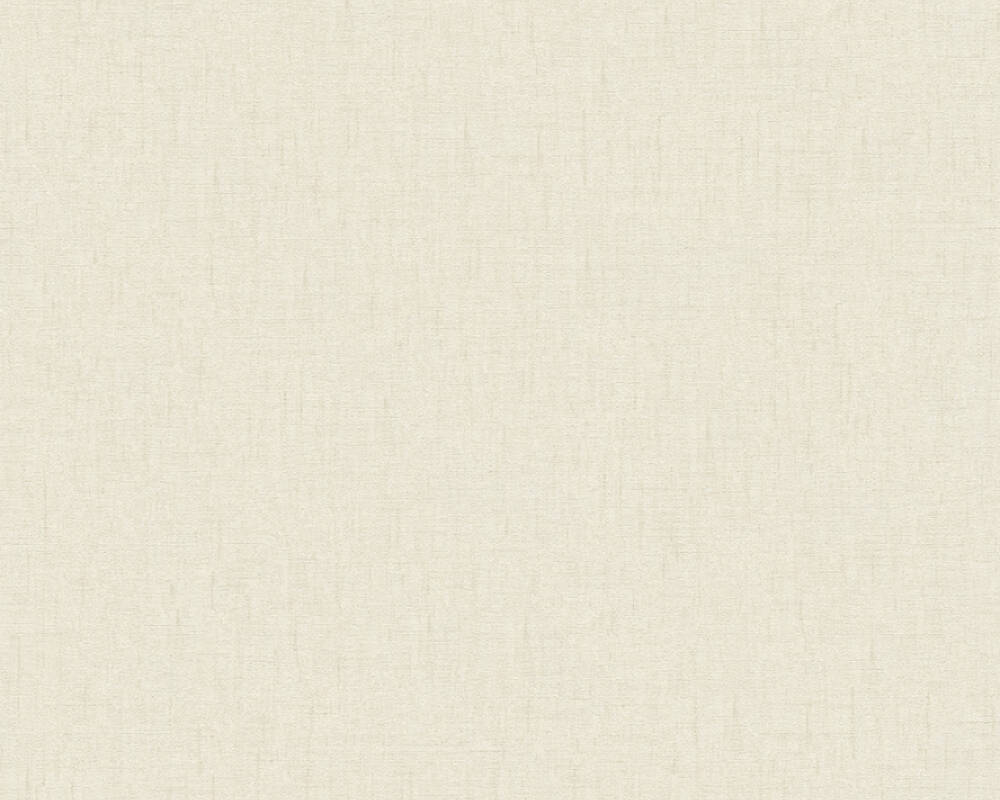Classical Plain Textured Wallpaper in Ivory/Cream from the Versace IV Collection