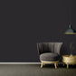Classical Plain Textured Wallpaper in Black from the Versace IV Collection