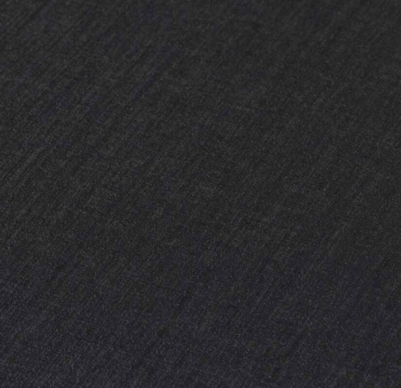 Classical Plain Textured Wallpaper in Black from the Versace IV Collection