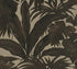 Jungle Palm Leaves Textured Wallpaper in Brown/Cream by Versace Home
