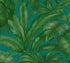 Jungle Palm Leaves Textured Wallpaper in Blue/Green by Versace Home