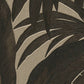 Jungle Palm Leaves Textured Wallpaper in Brown/Cream from the Versace V Collection