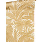 Jungle Palm Leaves Textured Wallpaper in Cream/Gold from the Versace V Collection