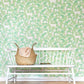 Apple Garden Green Wallpaper by Majvillan