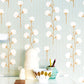 Sweet Cotton Turquoise Wallpaper by Majvillan