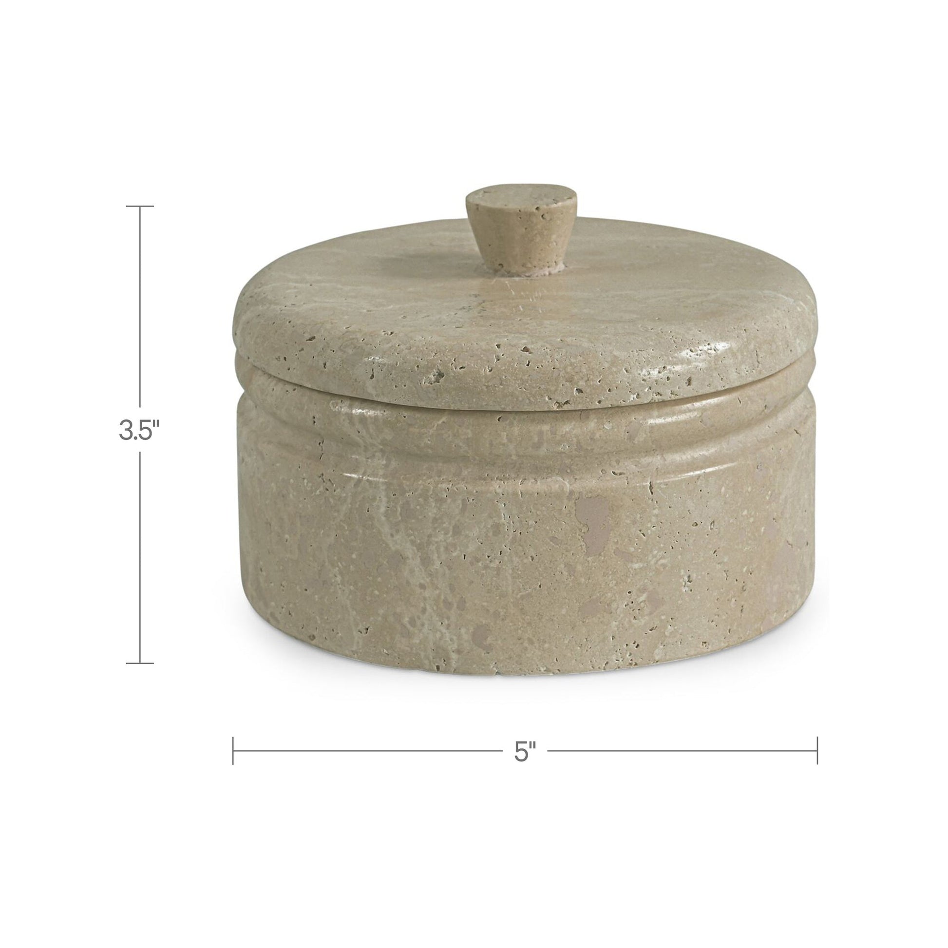 Valencia Round Travertine Box Moes Home Collection Mhc Ai 1020 34 5