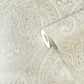 Lace  Wallpaper in Cream