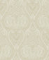 Lace  Wallpaper in Cream