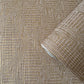 Loose Weave Wallpaper in Gold
