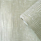 Loose Weave Wallpaper in Beige