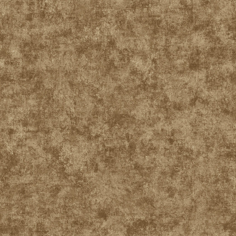 Metallic Plaster Wallpaper in Bronze/Gold
