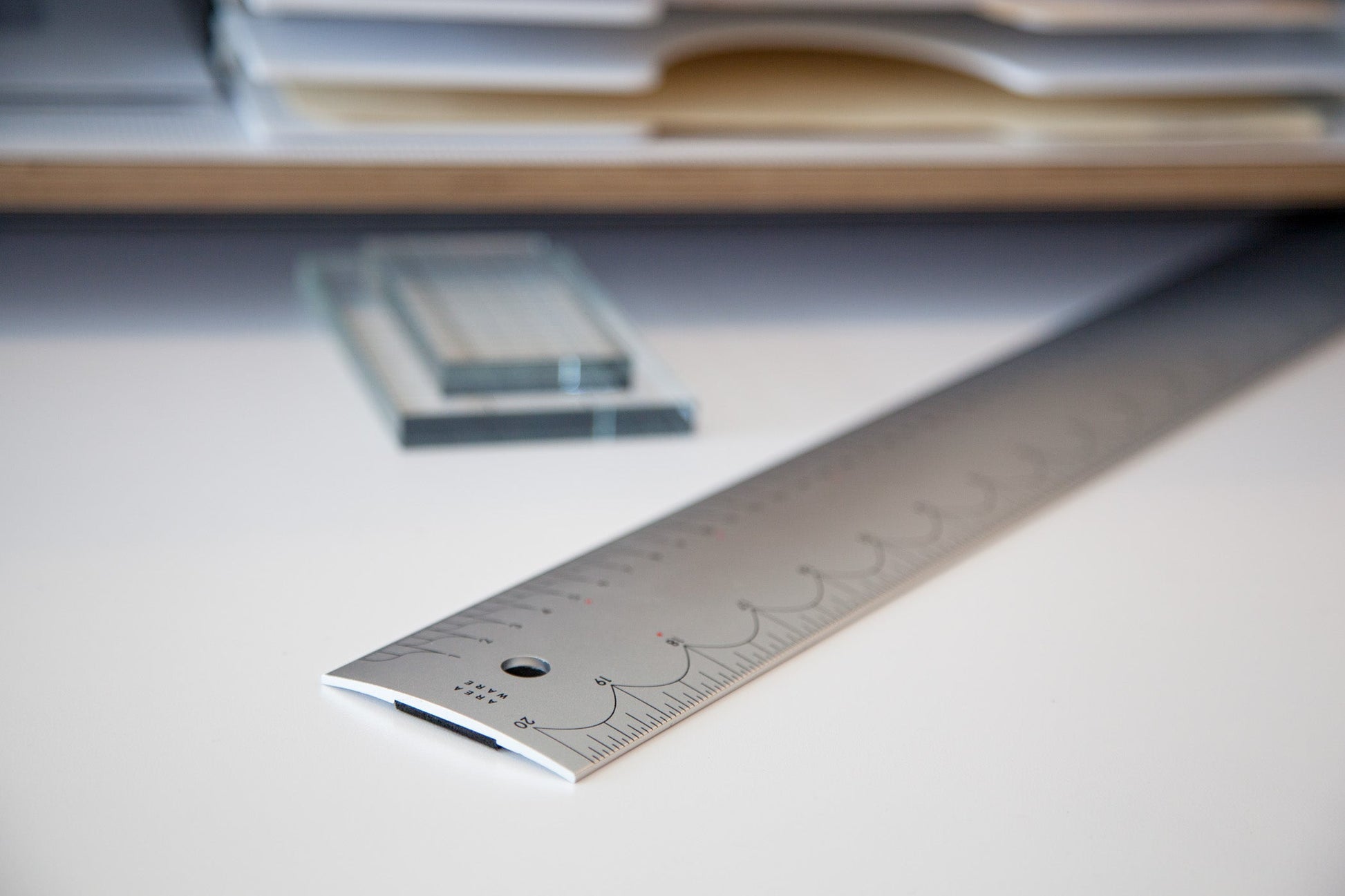 Aluminum Ruler design by Areaware