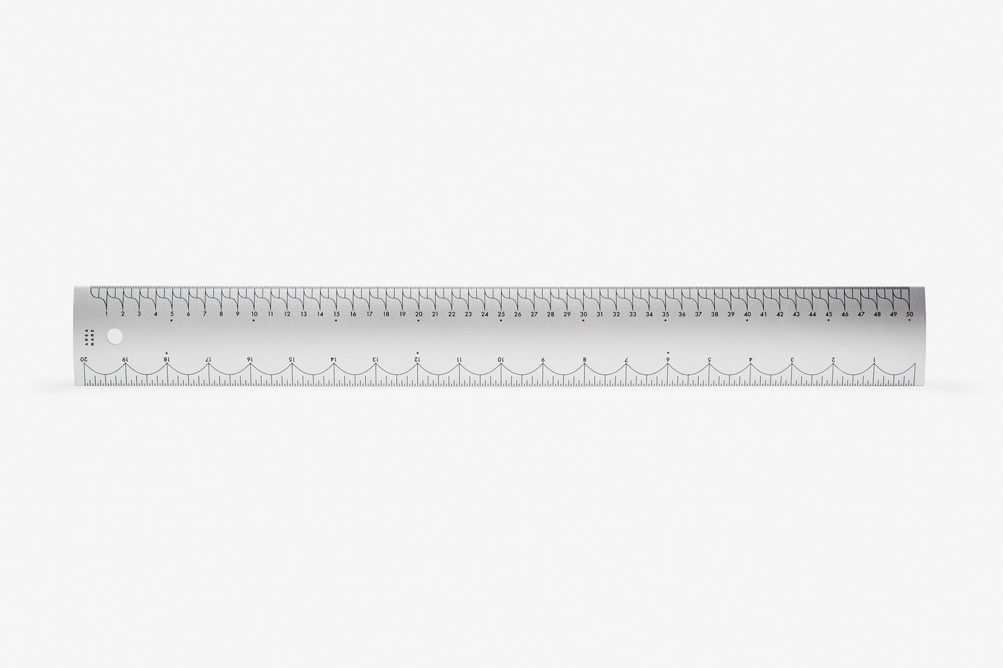 Aluminum Ruler design by Areaware