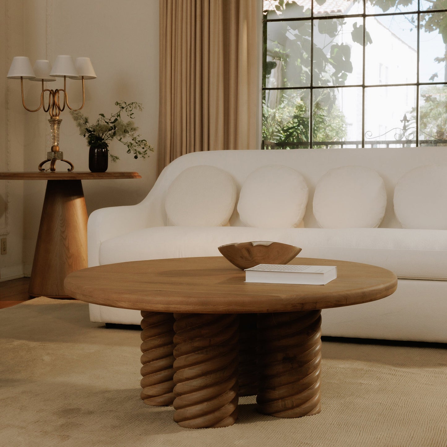 Treccia Round Coffee Table Moes Home Collection Mhc Bb 1029 24 0 6