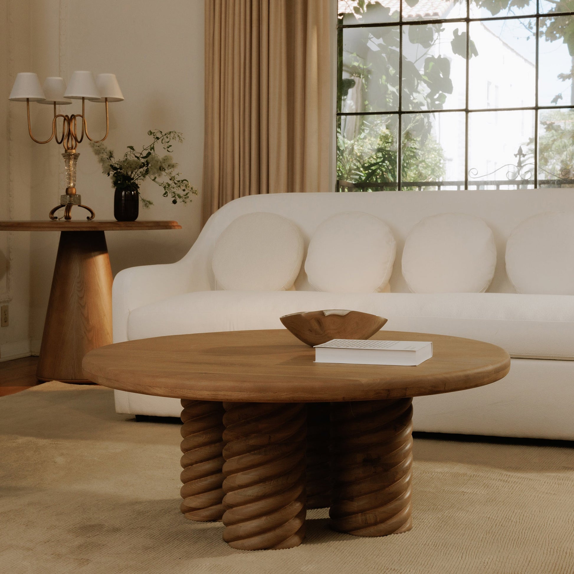 Treccia Round Coffee Table Moes Home Collection Mhc Bb 1029 24 0 6