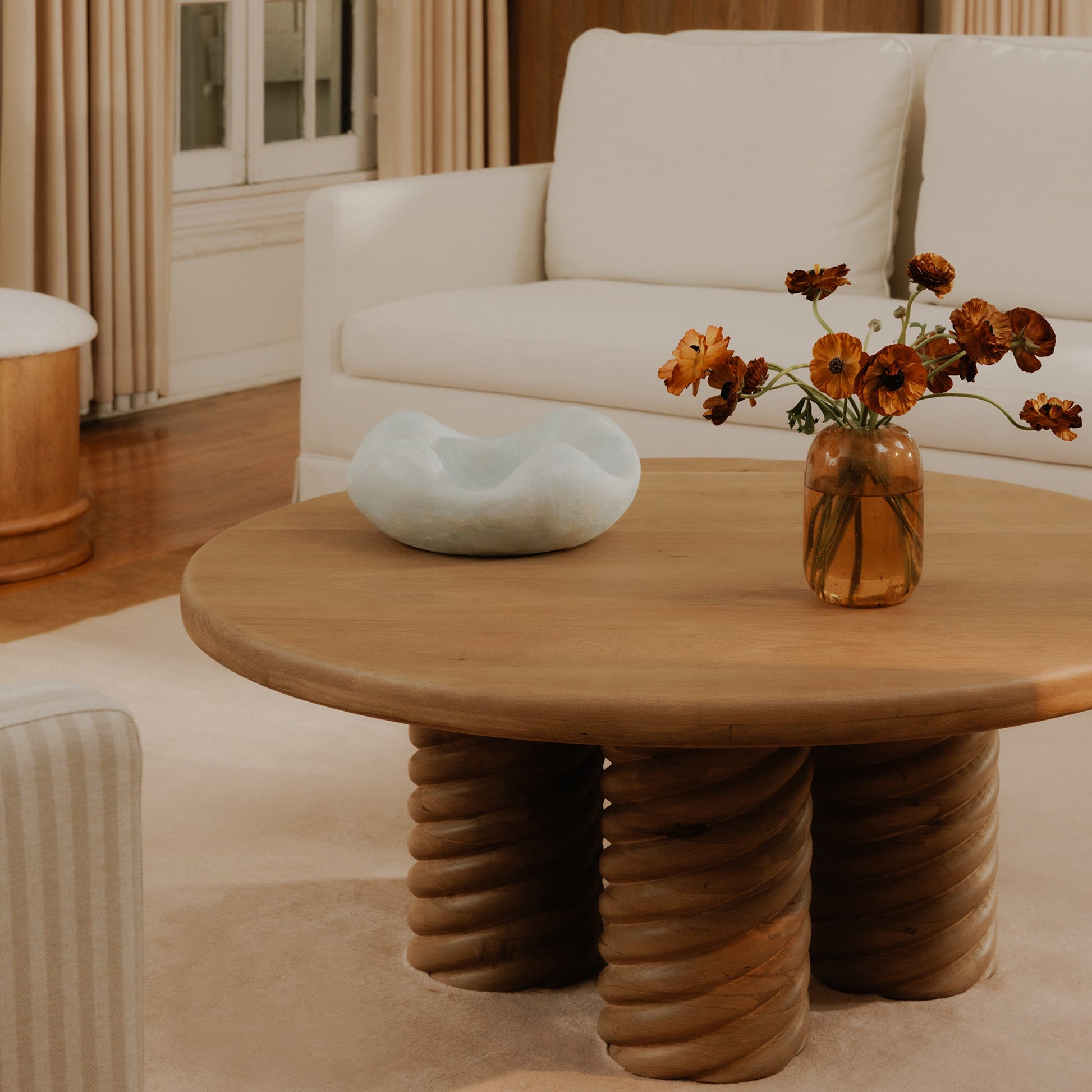Treccia Round Coffee Table Moes Home Collection Mhc Bb 1029 24 0 3