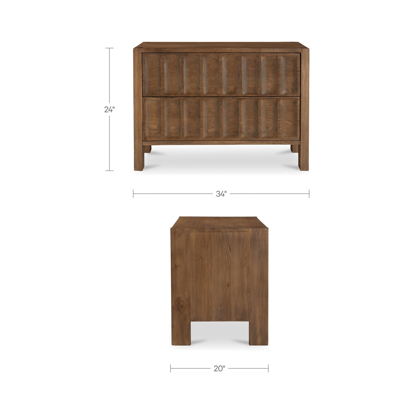 Roland Nightstand Moes Home Collection Mhc Bb 1053 03 3
