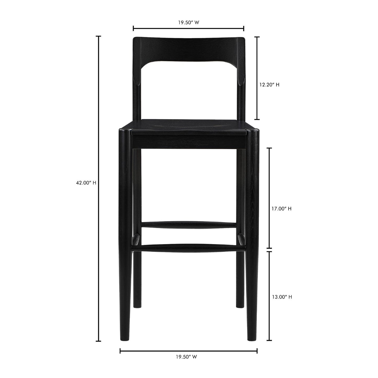 Owing Barstool By Moe's Home Collection Mhc Bc 1125 02 16