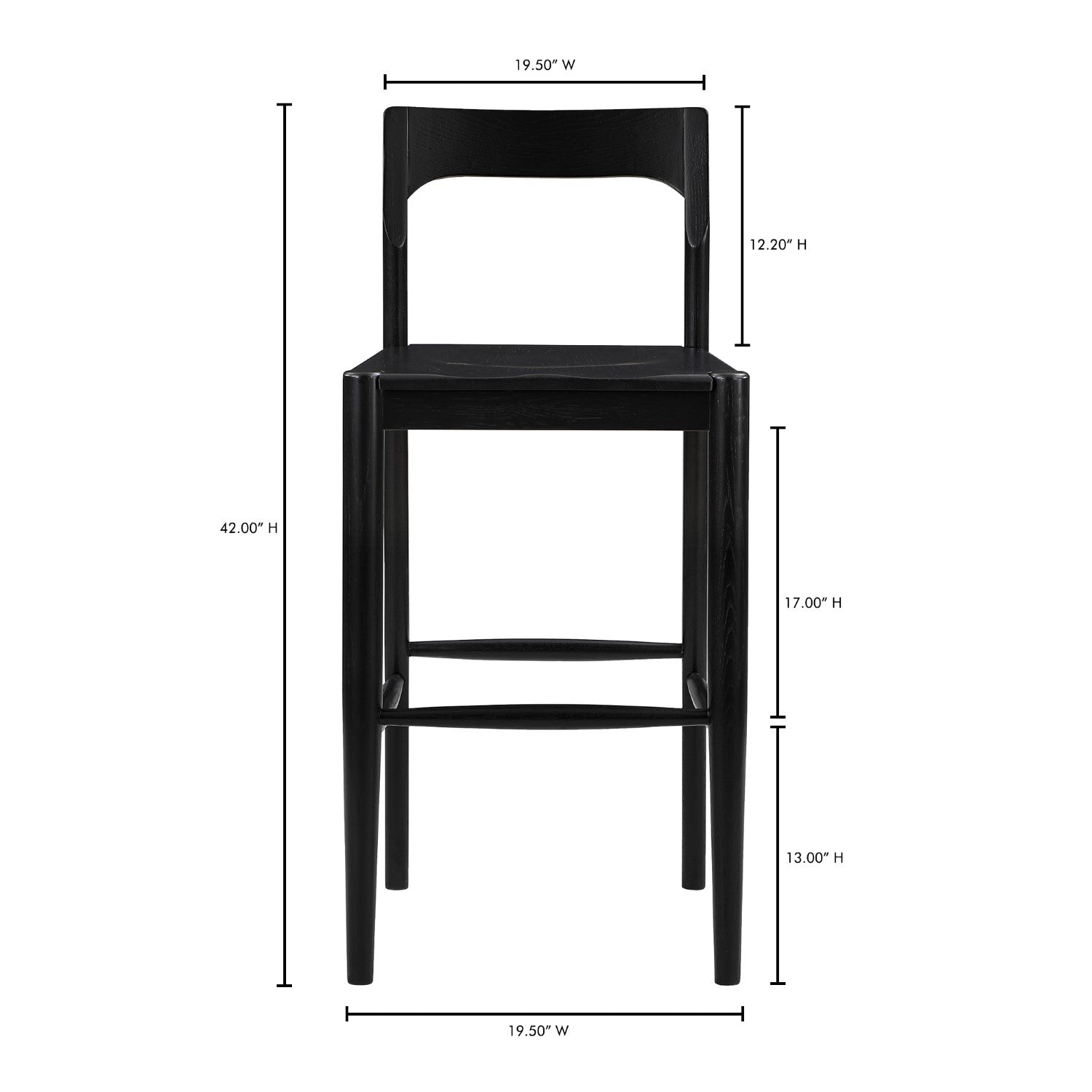 Owing Barstool By Moe's Home Collection Mhc Bc 1125 02 16