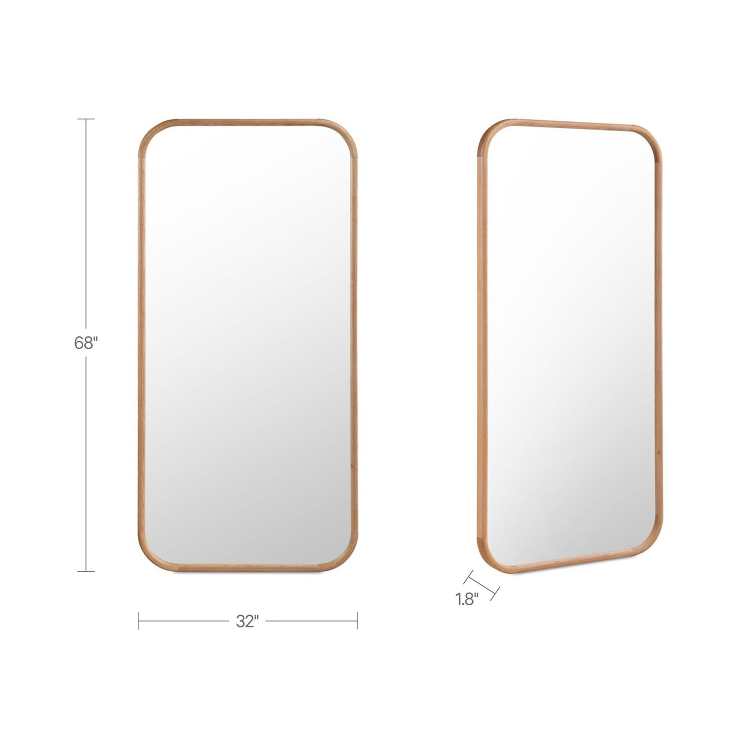 Kai Floor Mirror Moes Home Collection Mhc Bc 1151 24 3