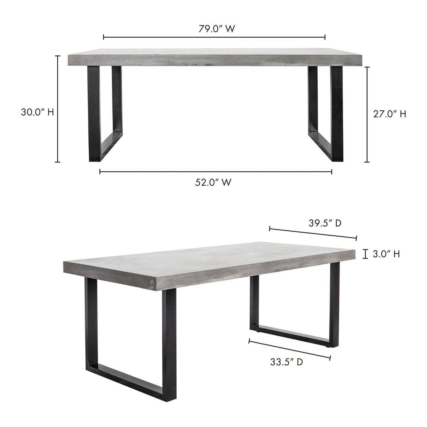 Jedrik Outdoor Dining Table Large 12
