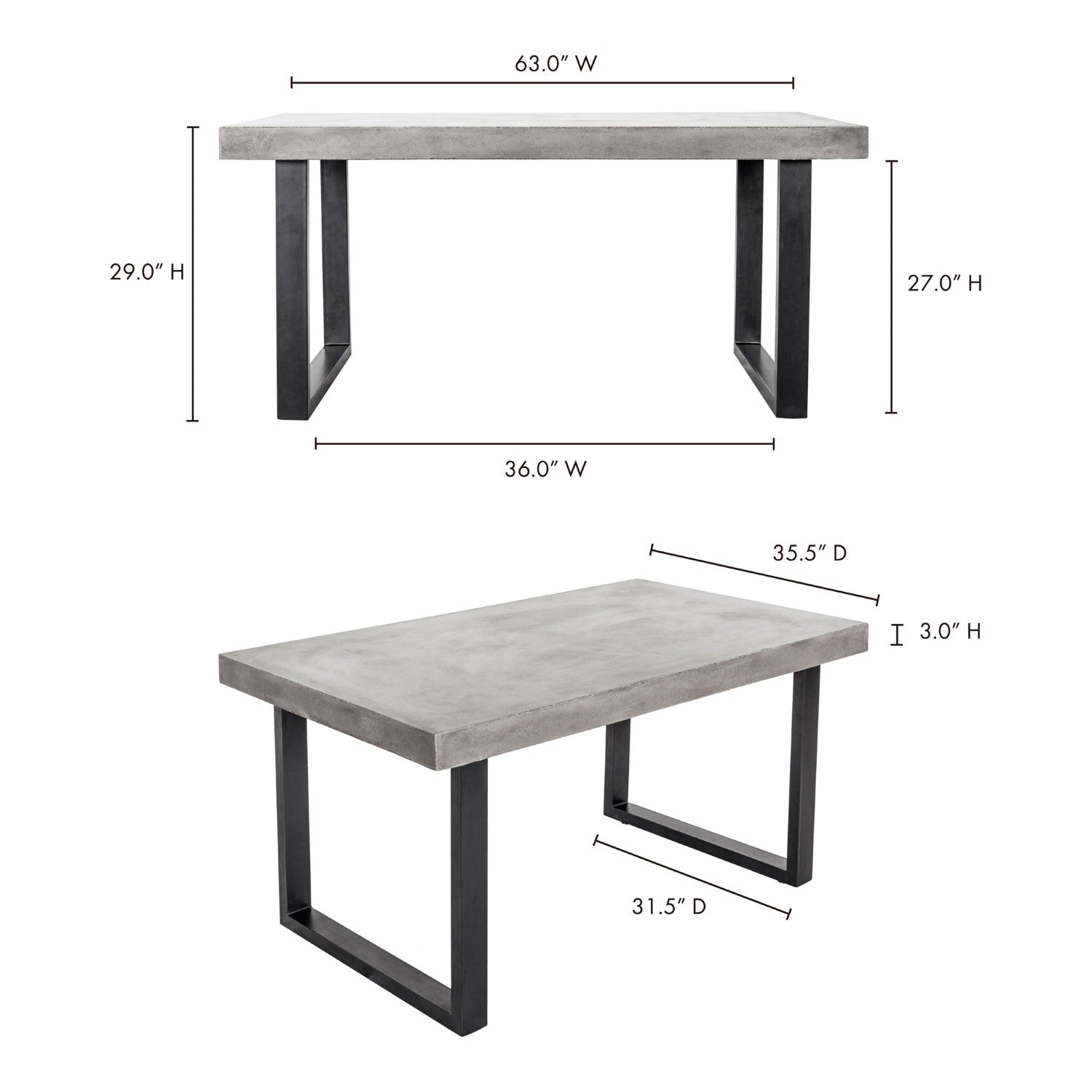 Jedrik Outdoor Dining Table Small 9