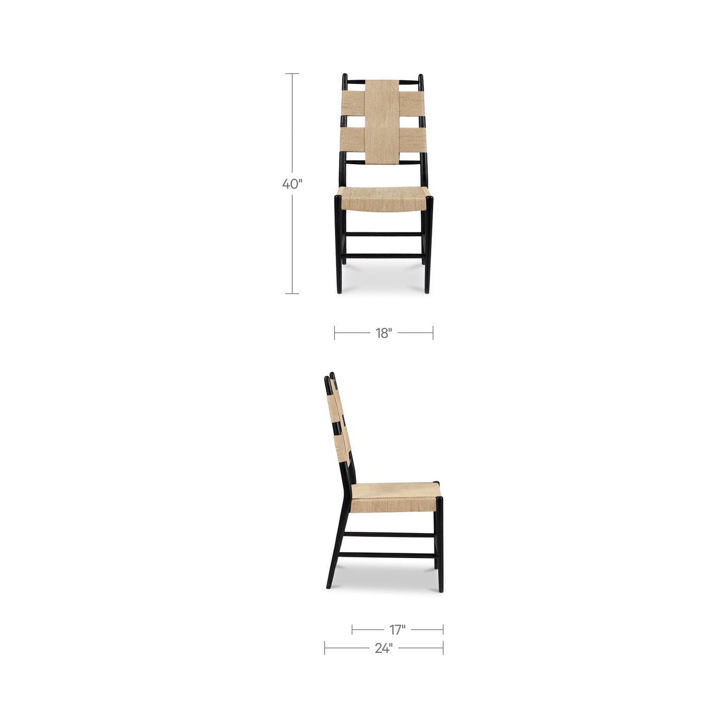 Laurel Dining Chair Set Of 2 Moes Home Collection Mhc Bz 1176 24 2