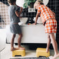 Bano Bamboo Kids Step Stool in Various Colors design by EKOBO